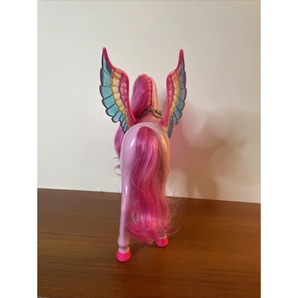 Barbie A Touch of Magic Pink Winged Horse Pegasus Lights Up & Sounds 12” - Picture 5 of 8